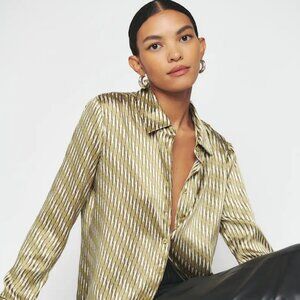 Sky Relaxed Silk top